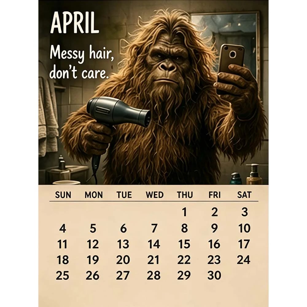 🔥 LAST DAY 70% OFF⭐2027 Bigfoot's Daily Life Calendar