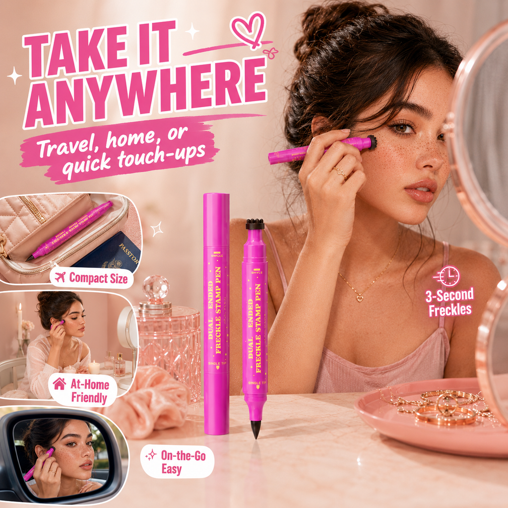 🔥Limited time 70% OFF🪄 Instant Sun-Kissed Vibe! Dual-Ended Freckle Pen