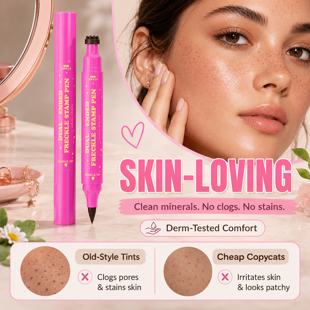 🔥Limited time 70% OFF🪄 Instant Sun-Kissed Vibe! Dual-Ended Freckle Pen