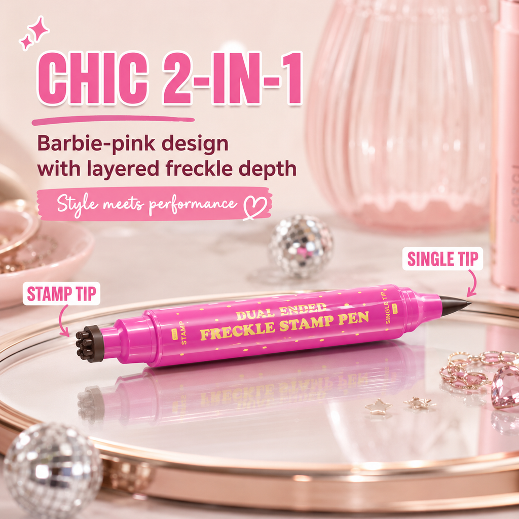 🔥Limited time 70% OFF🪄 Instant Sun-Kissed Vibe! Dual-Ended Freckle Pen