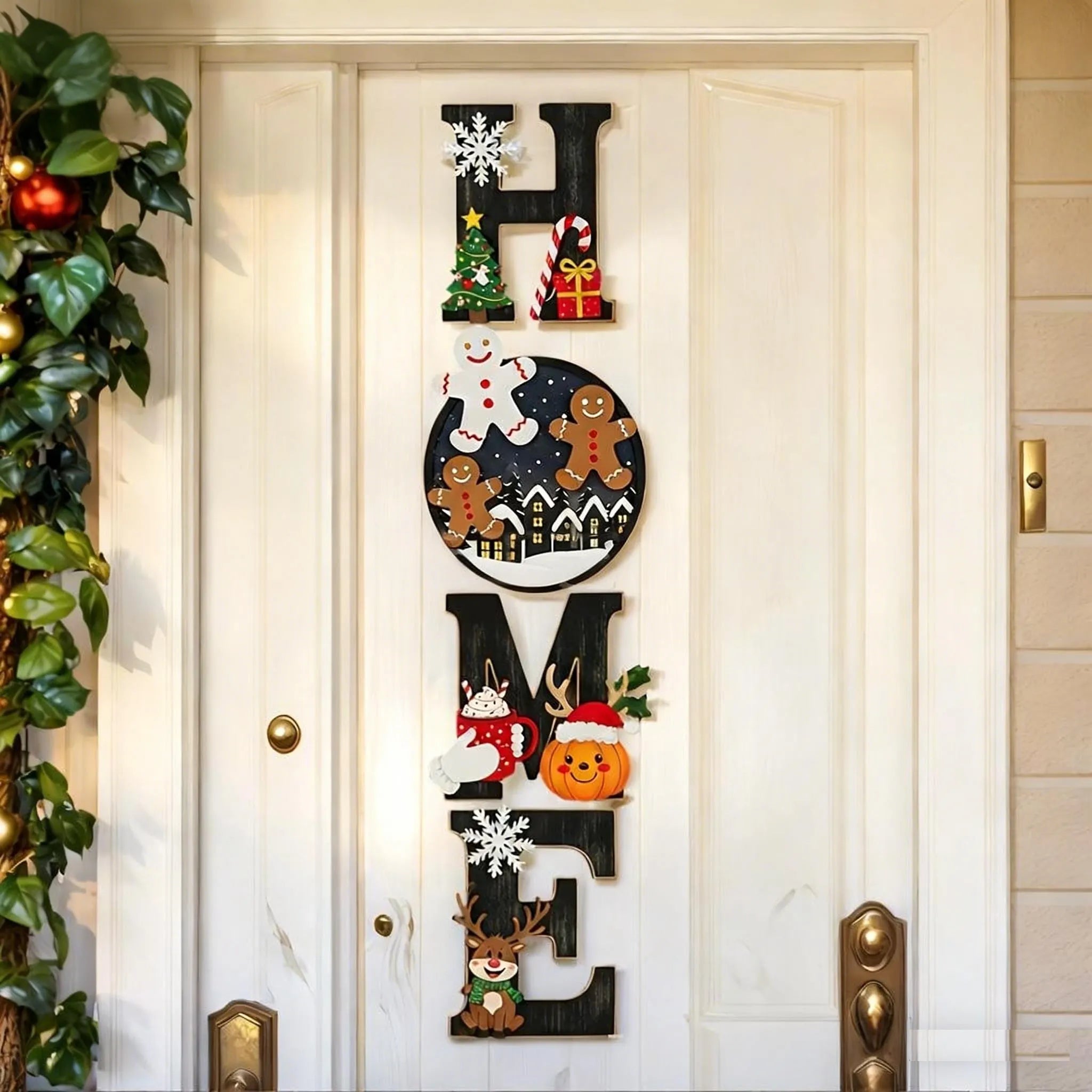 🔥 LAST DAY 70% OFF – Heritage Holiday HOME Sign