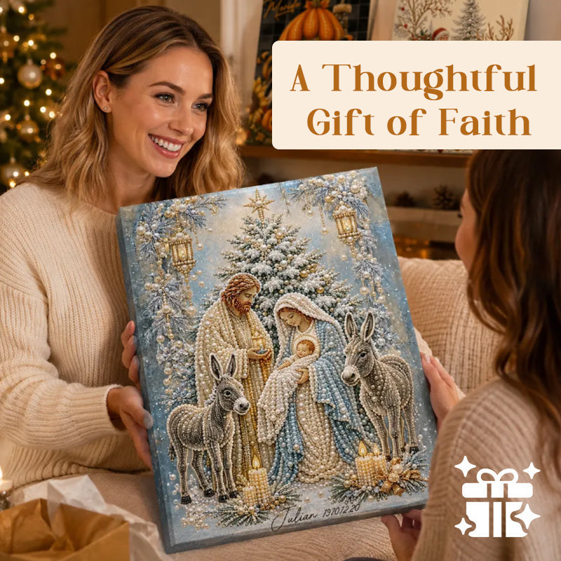 🔥Limited time 70% OFF -Nativity Scene Diamond Painting Kit