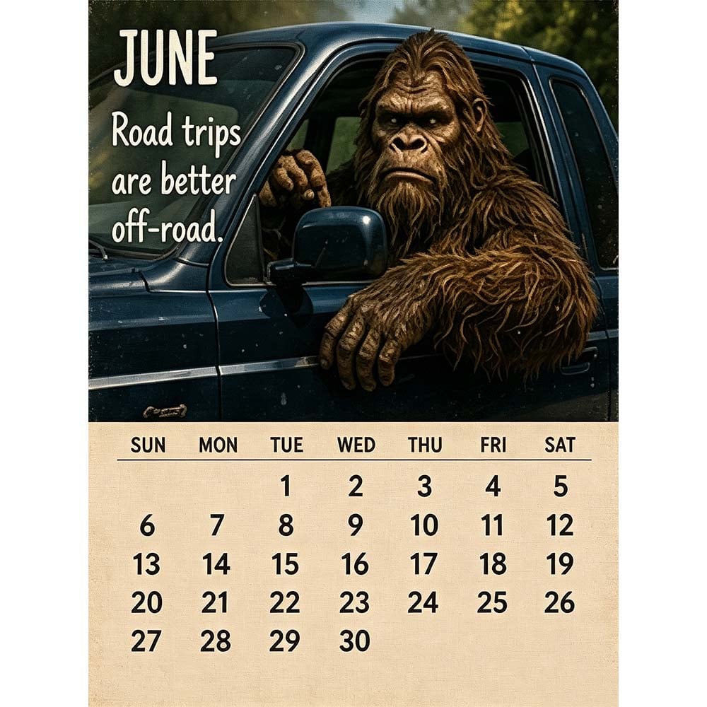 🔥 LAST DAY 70% OFF⭐2027 Bigfoot's Daily Life Calendar