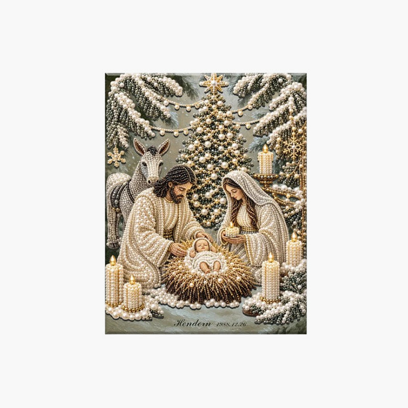 🔥Limited time 70% OFF -Nativity Scene Diamond Painting Kit