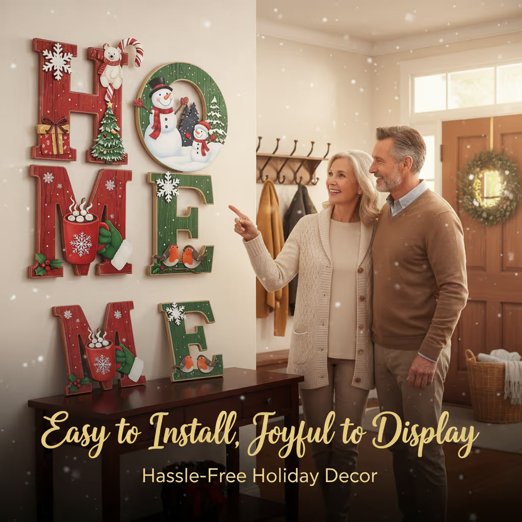 🔥 LAST DAY 70% OFF – Heritage Holiday HOME Sign