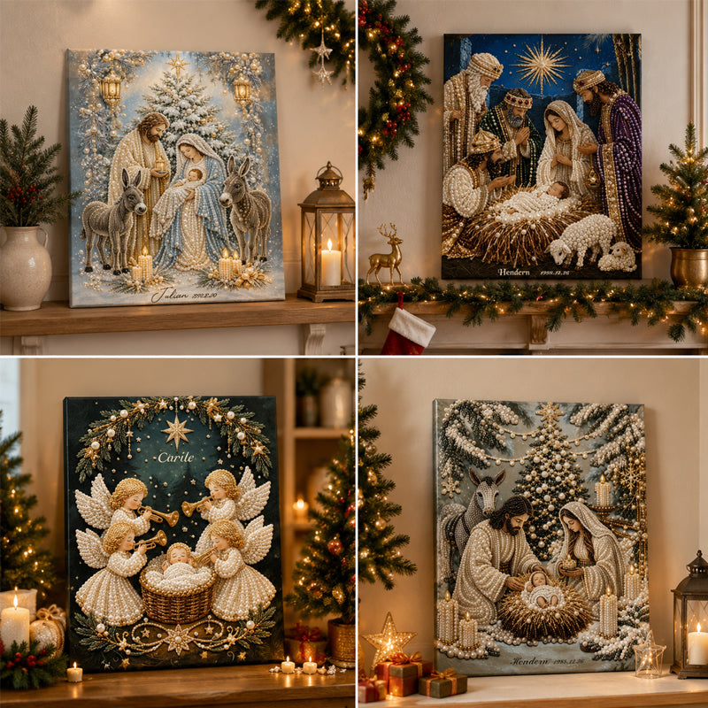 🔥Limited time 70% OFF -Nativity Scene Diamond Painting Kit