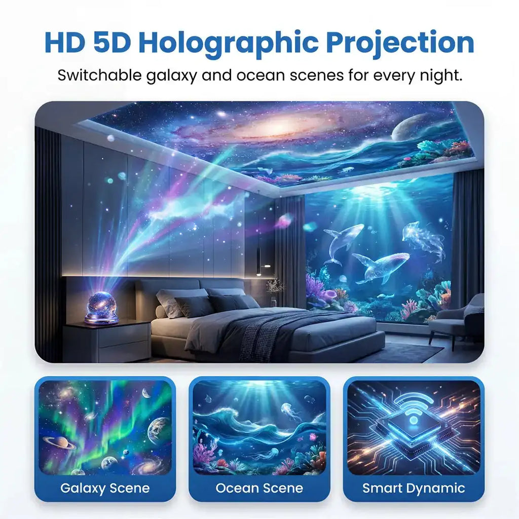 🔥Limited time 70% OFF-🔮Night Light Projector