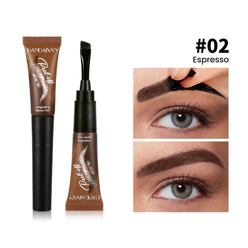 🏆 Last Day Special Price £10.99 ! 💞Buy 1 Get 1 Free💞50K+ SOLD!🎨Waterproof Brow Tint – Peel‑off, easy apply. Covers greys, shapes perfectly. A brow game changer!🌟